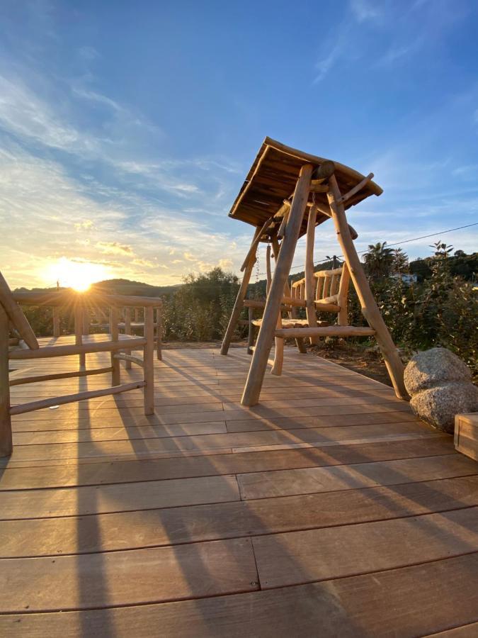 Villa de charme avec piscine à Ajaccio Alata Exterior foto