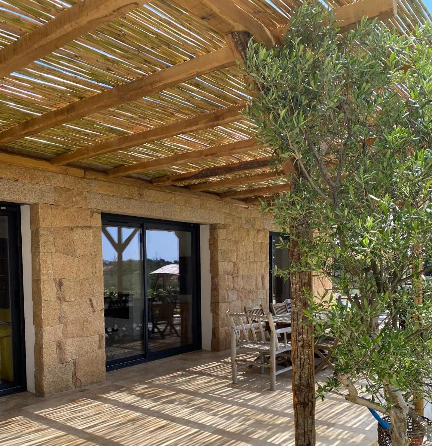 Villa de charme avec piscine à Ajaccio Alata Exterior foto